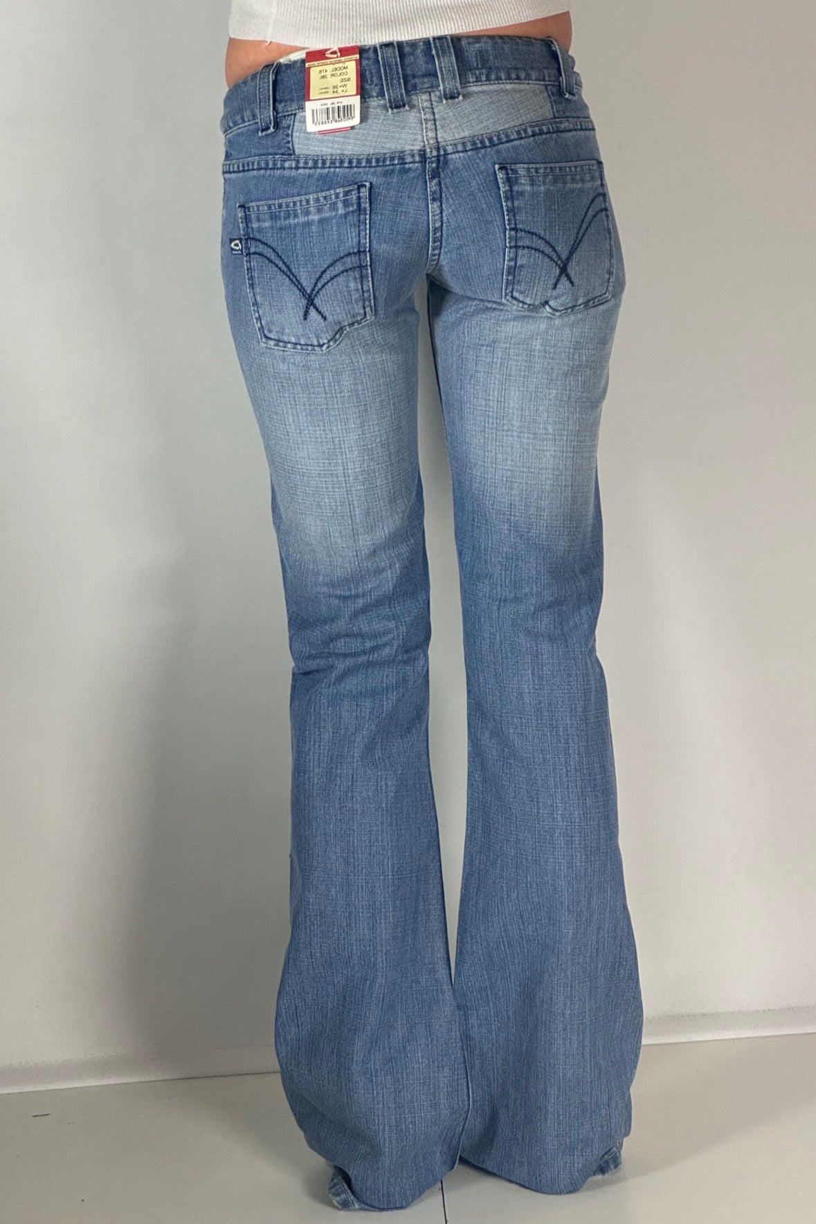 Lågmidjade jeans