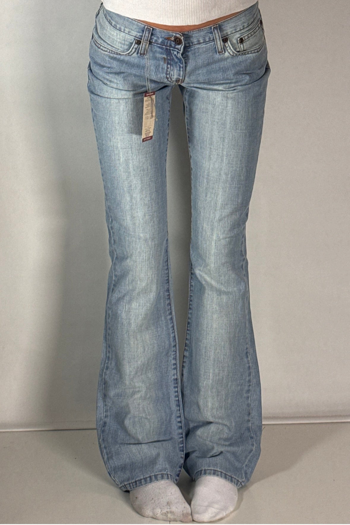 Lågmidjade jeans