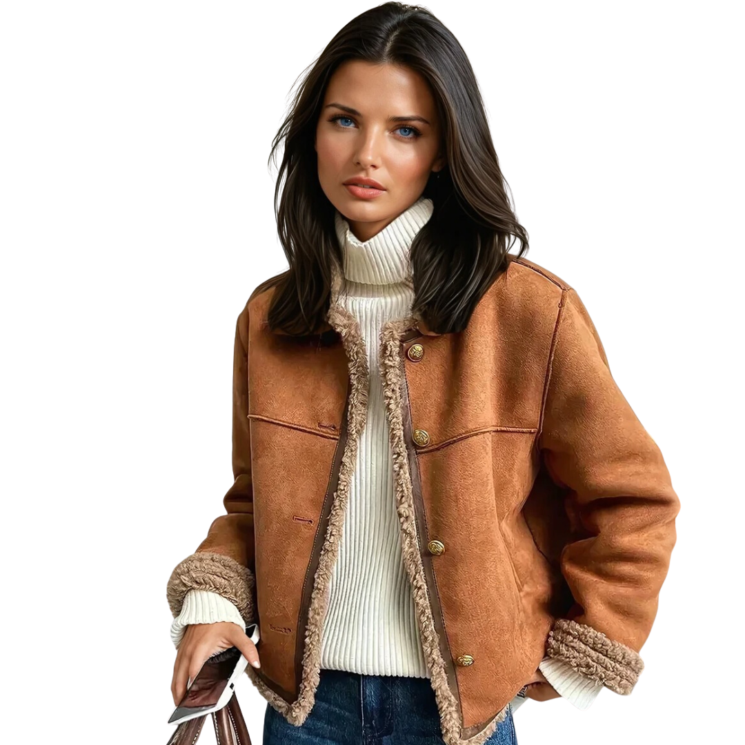 Odette Shearlingjakke