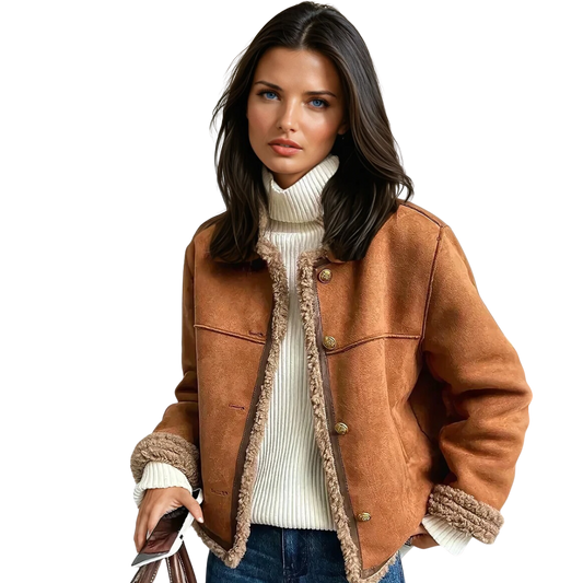 Odette Shearlingjakke