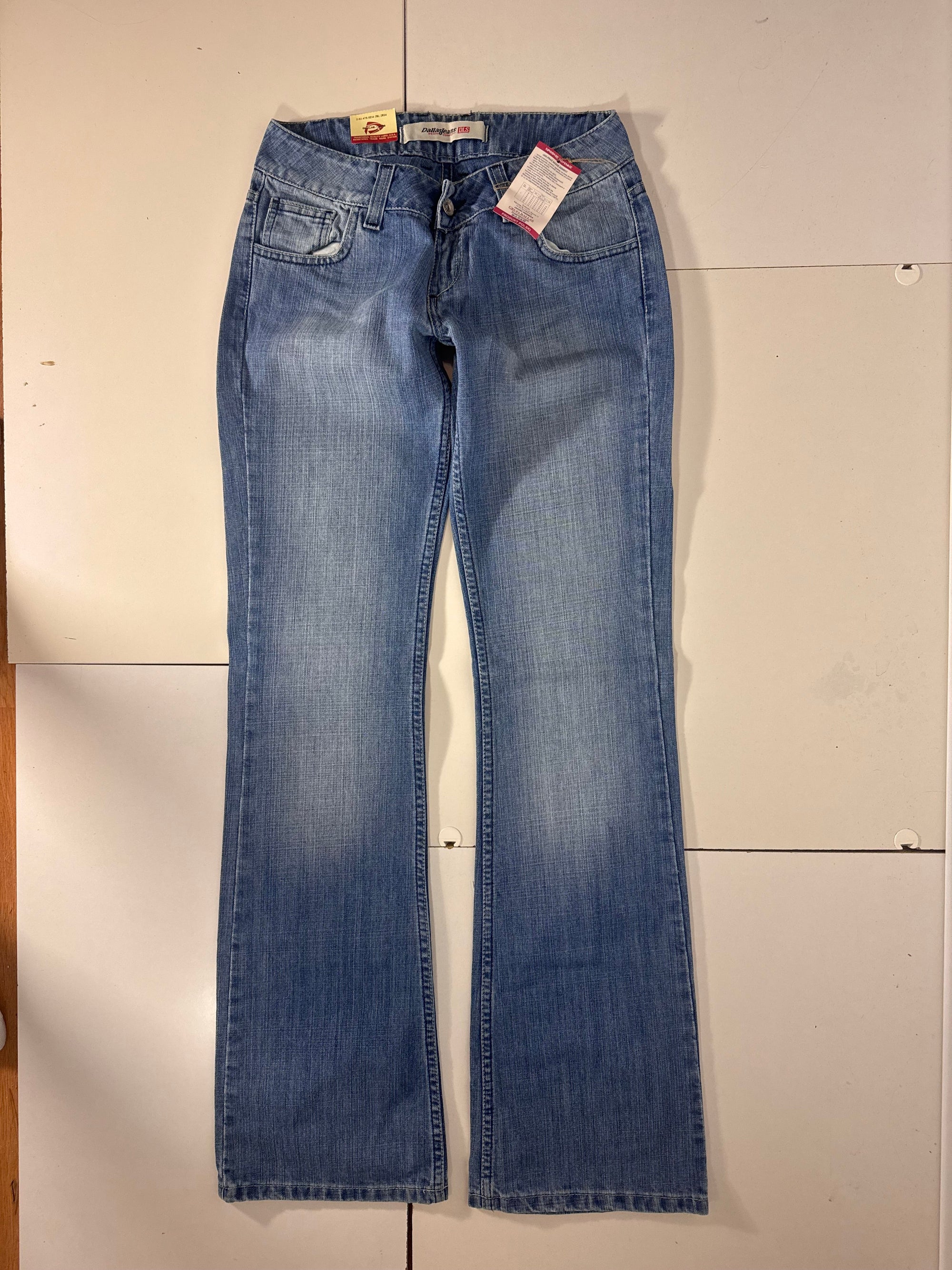 Lågmidjade jeans