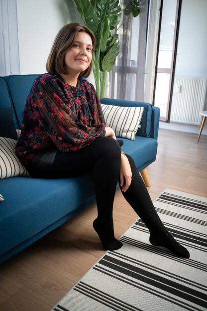 Eira® Transparente Fleece-Strømpebukser