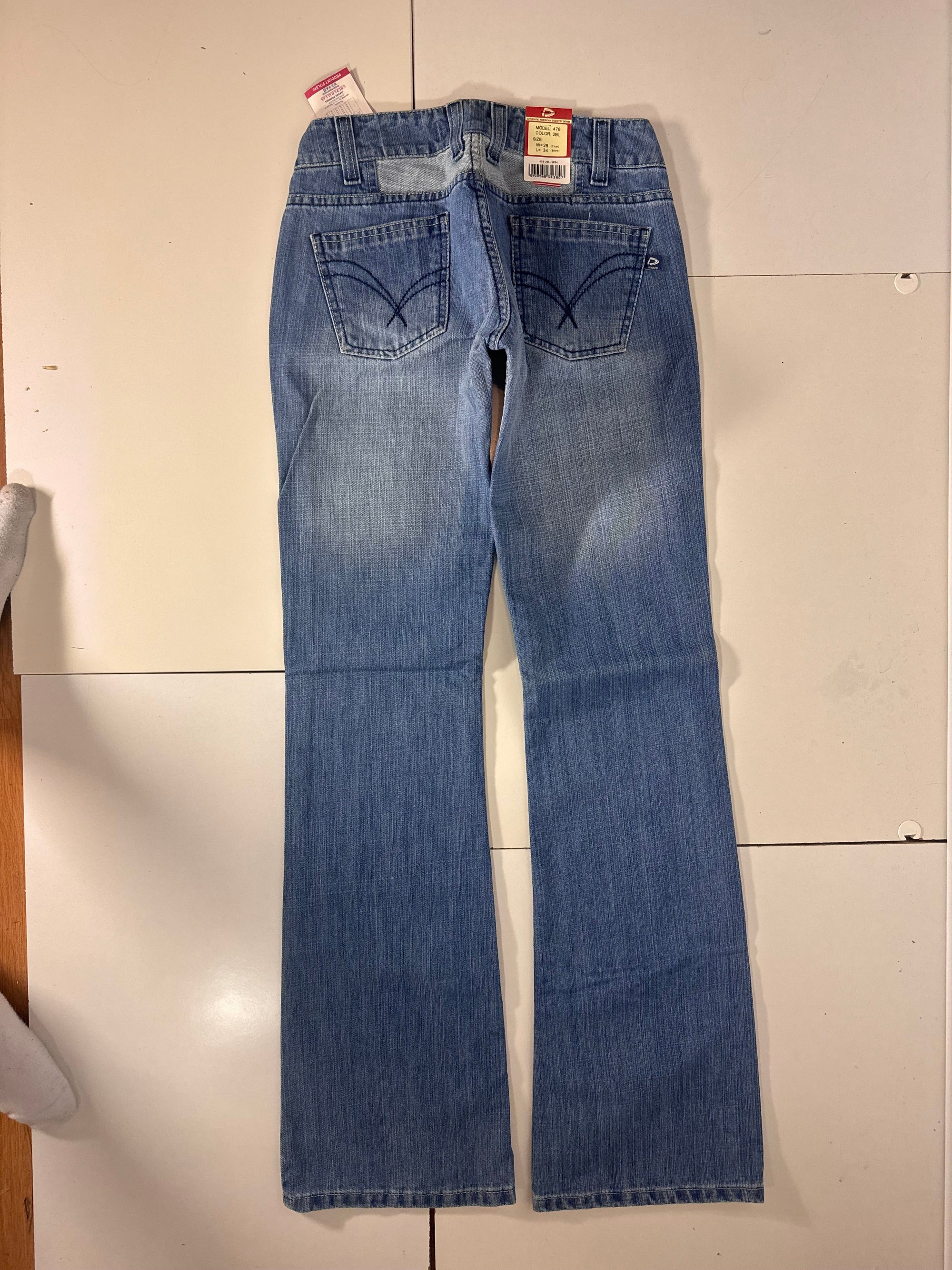 Lågmidjade jeans