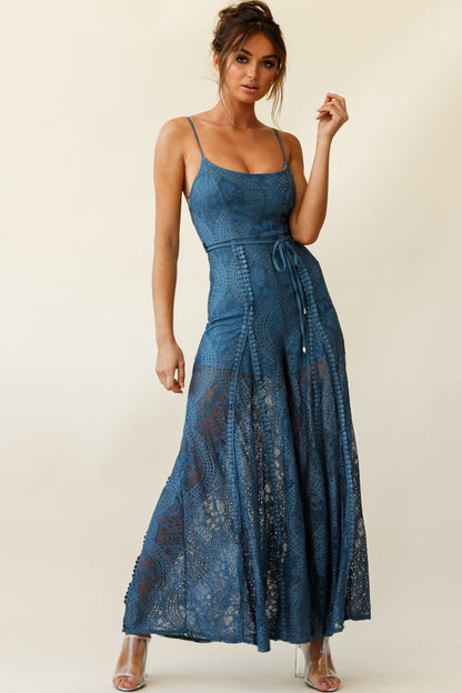 Palm Blondebuksedress