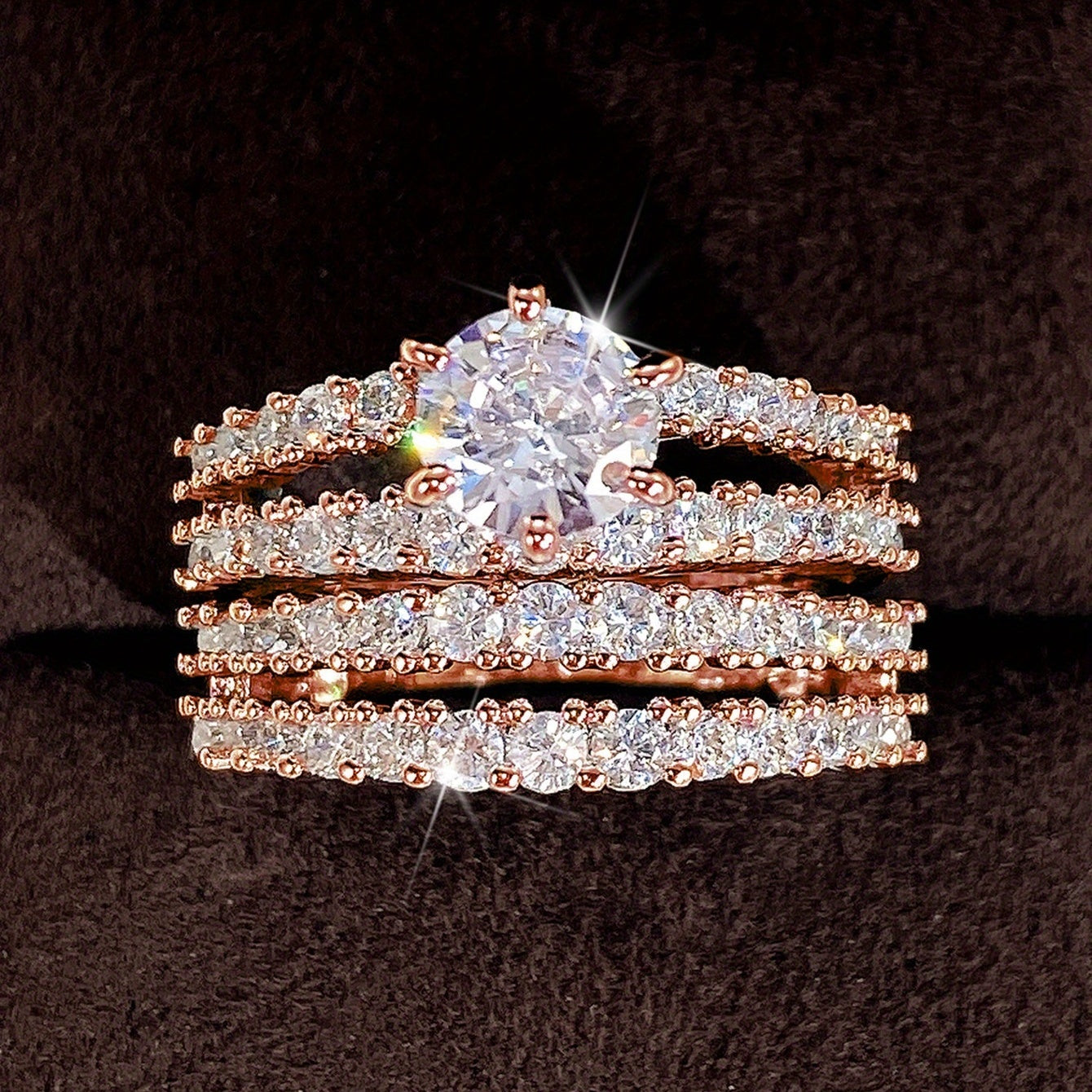 2-pack ringer med zirkonia