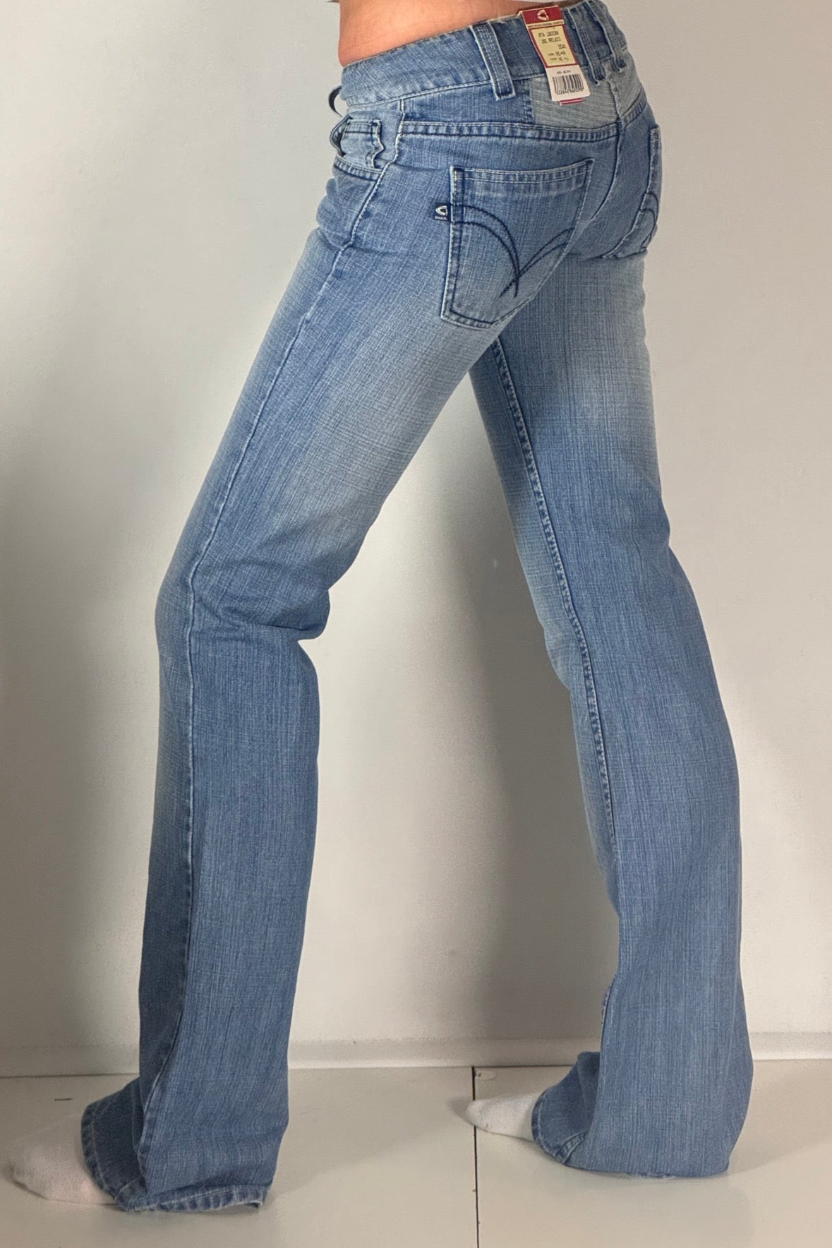 Lågmidjade jeans
