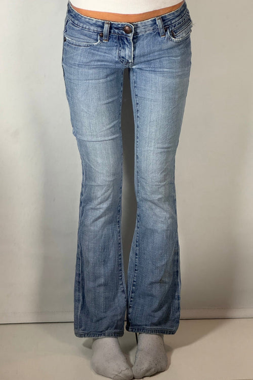 Lågmidjade jeans