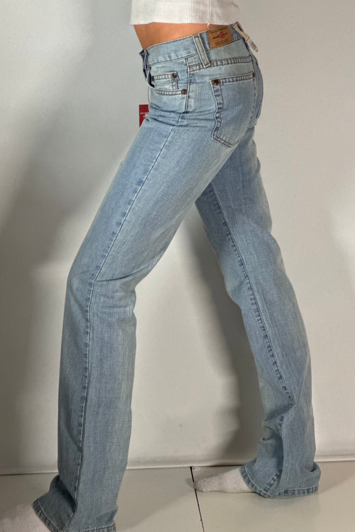 Lågmidjade jeans