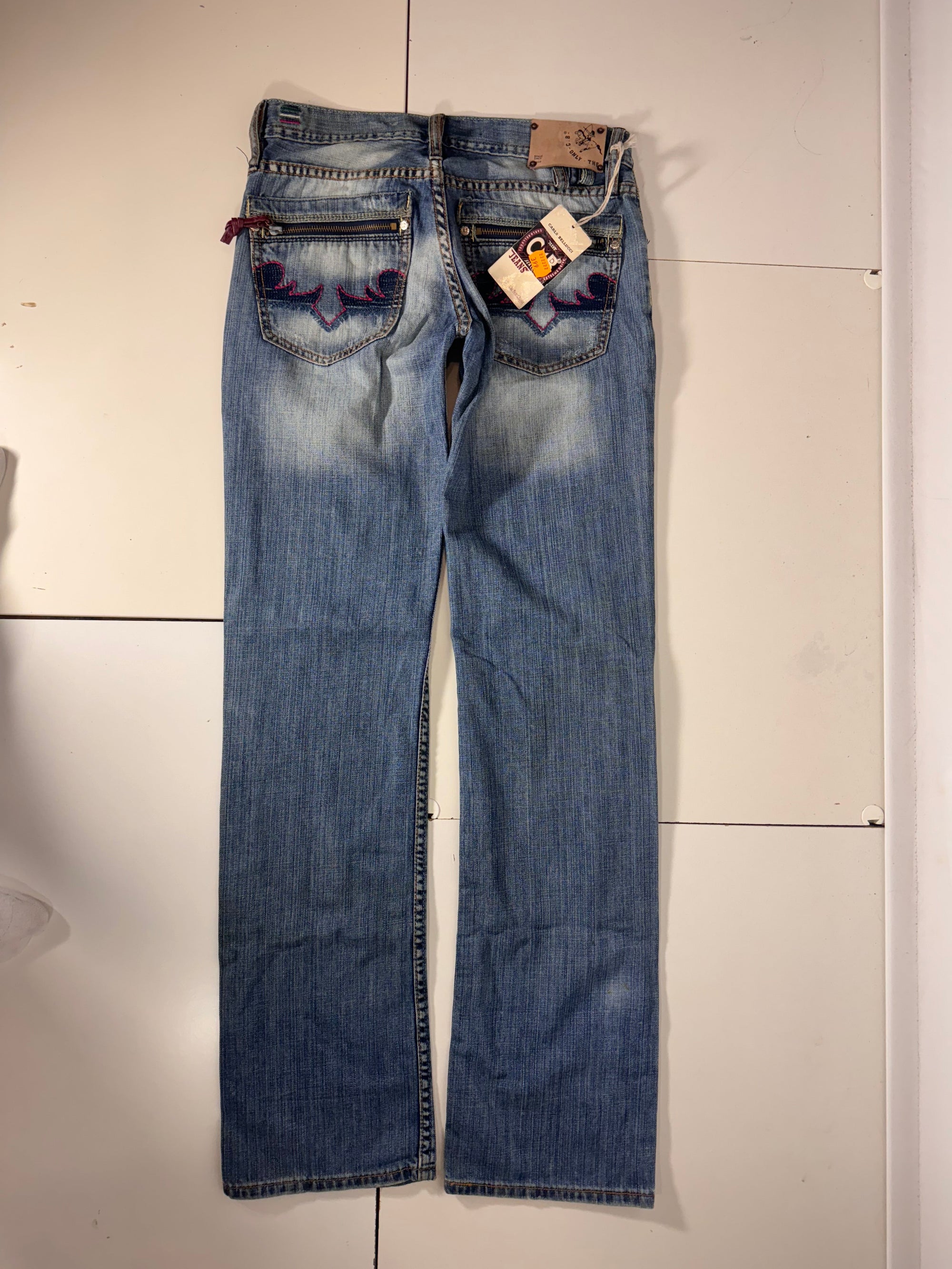 Lågmidjade jeans