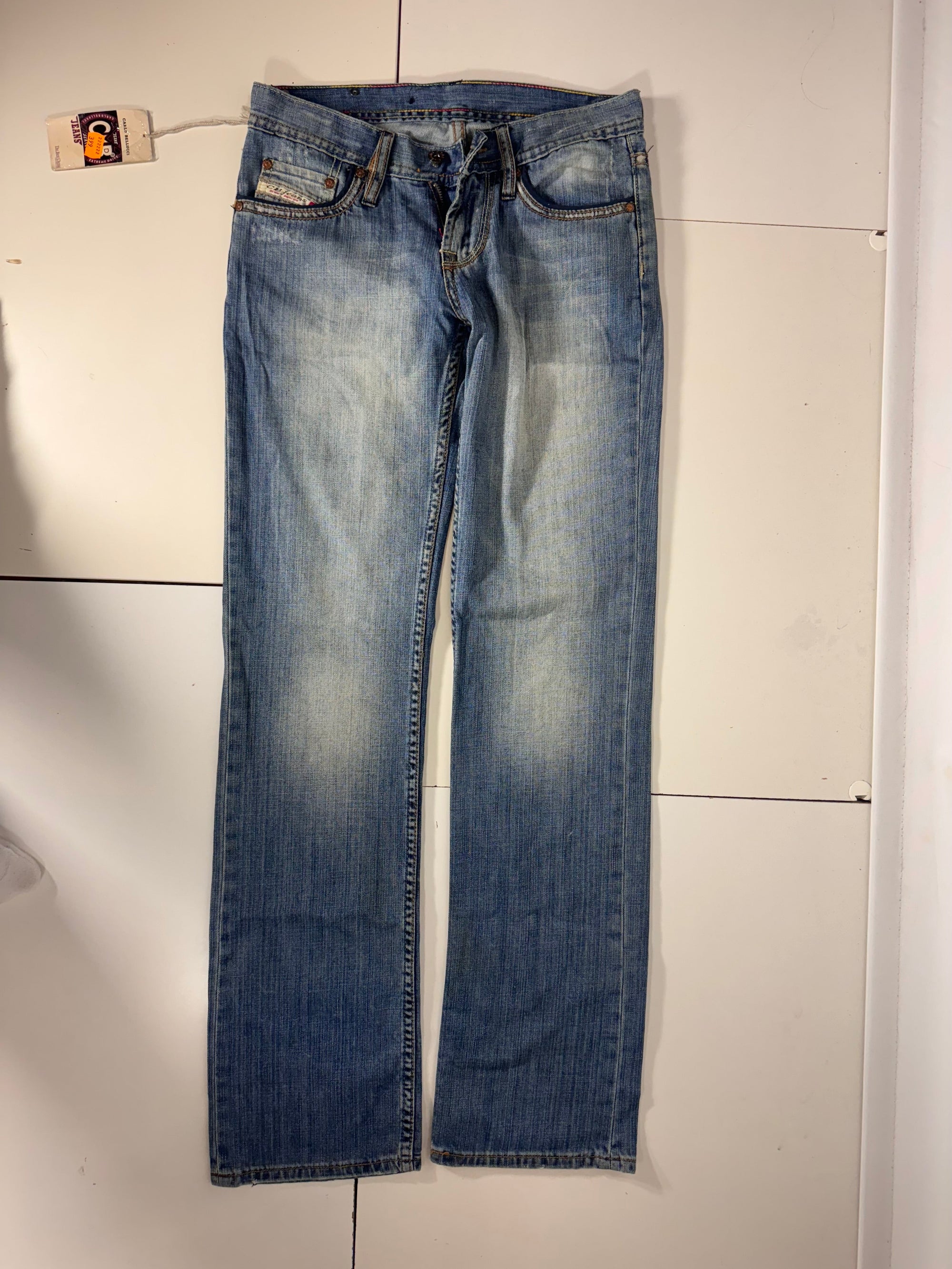Lågmidjade jeans
