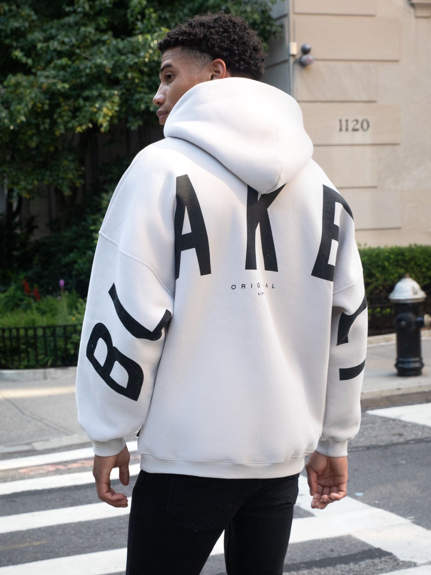 Idris Oversized Hettegenser - Stein