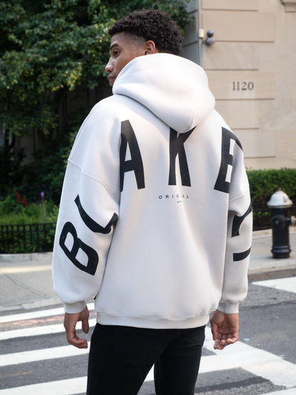 Idris Oversized Hettegenser - Stein