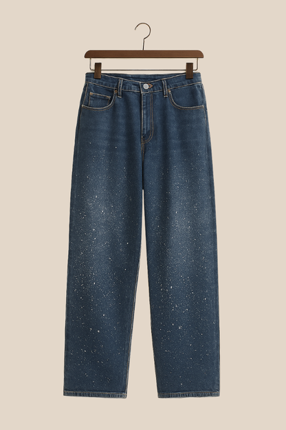 Elegant glimmerjeans