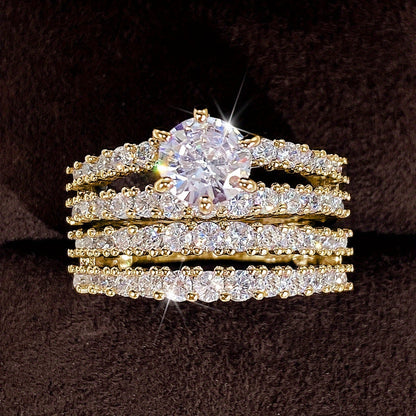 2-pack ringer med zirkonia